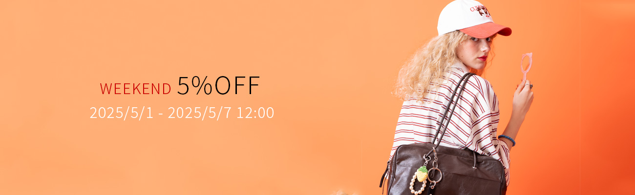 5%OFF SALE