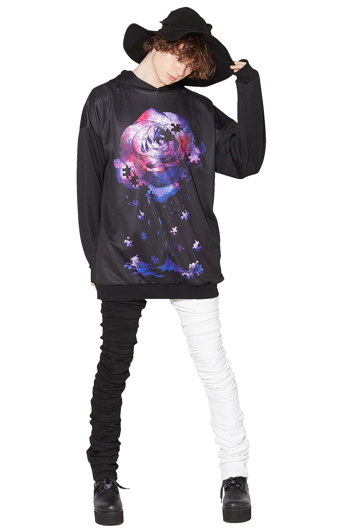【美品・完売品レア】ankoROCKウィッチハット　アンコロック　BLACK ウィッチハット ankoROCK(アンコロック) メンズ レディース ユニ