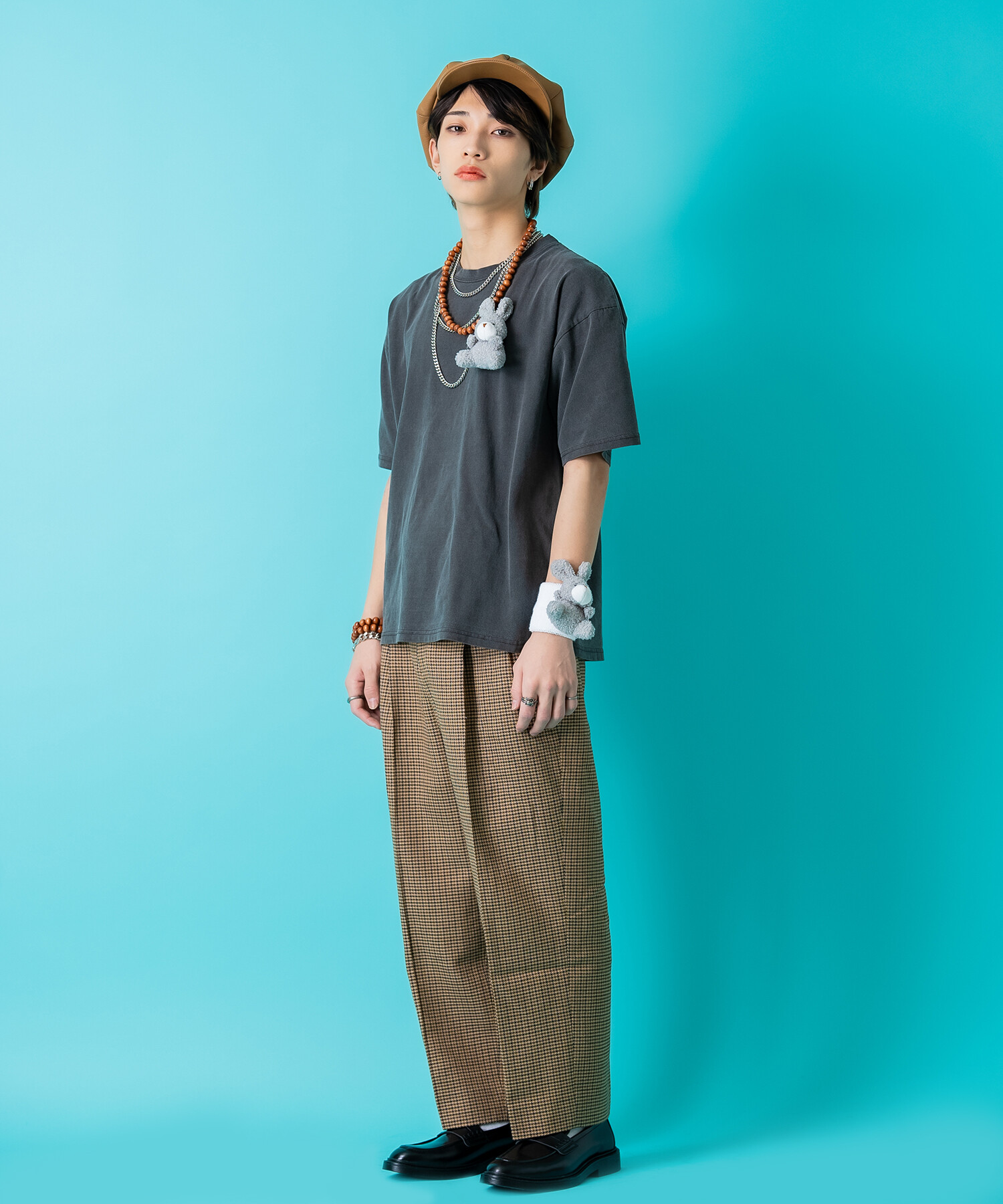 TEDDY ankoROCK リストバンド / メンズ レディース スポーツ タオル