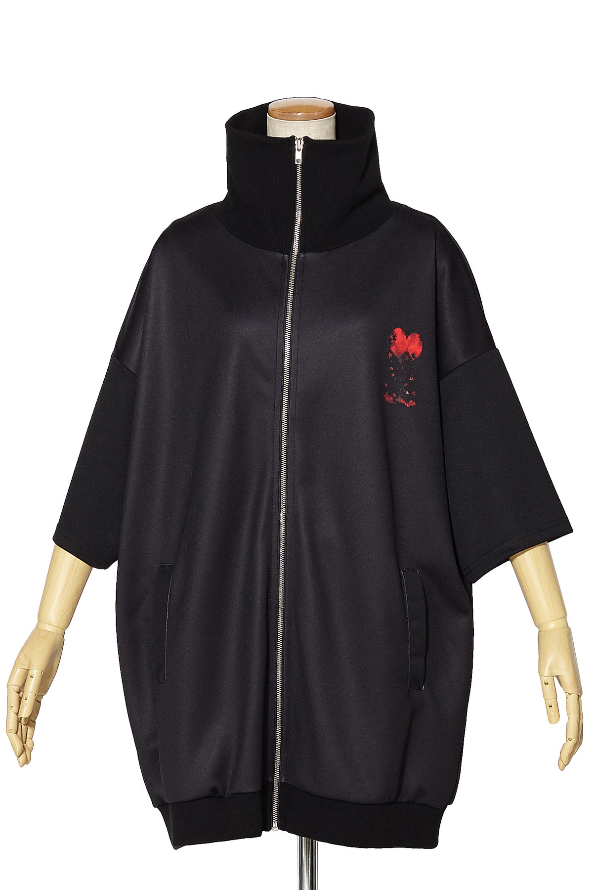 パーカー ankoROCK 退廃ハートボリュームネックジャージ 8418円 格安