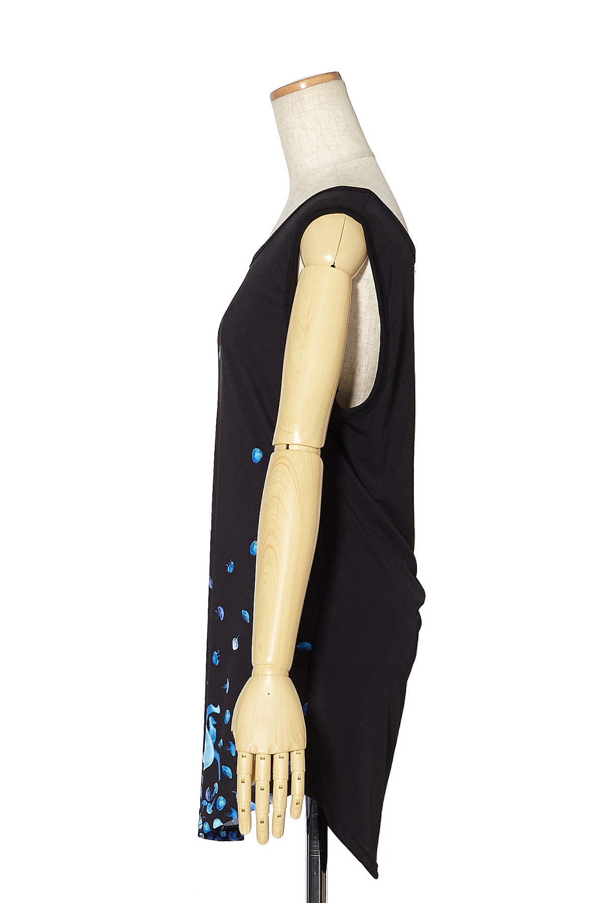 ankoROCK アンコロック ロング タンクトップ メンズ カットソー レディース ユニセックス ロング丈 ビッグシルエット バラバラ クラゲ ankoROCK アンコロック ロング タンクトップ メンズ カットソー