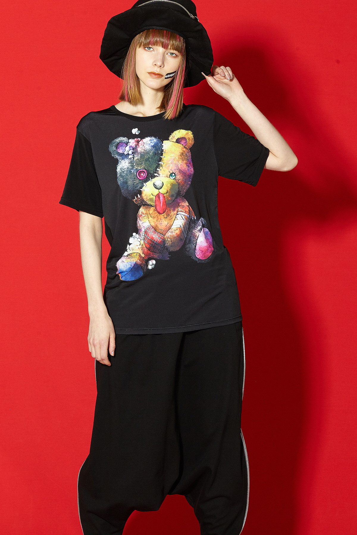 あっかんベアＴシャツ -ちょっぴりルーズ- ankoROCK(アンコロック 