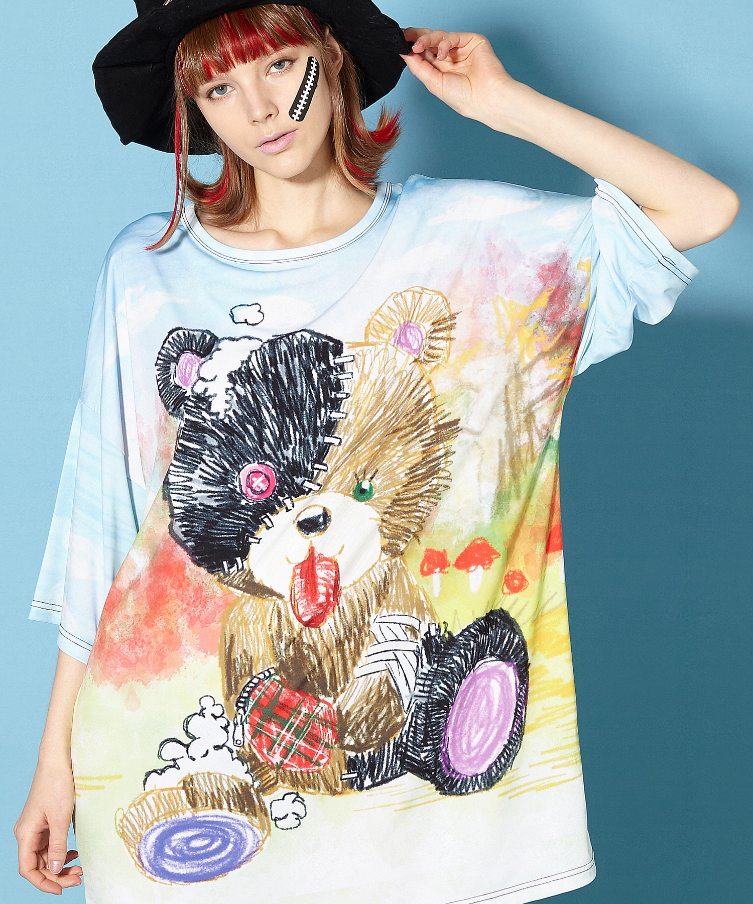 9438円 超特価激安 tシャツ Tシャツ rehacer : Fusion Asymmetry CS Made in Japan フュージョンアシンメトリーカットソー