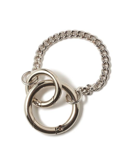 ダブルリングチェーンブレスレット ankoROCK(アンコロック) メンズ