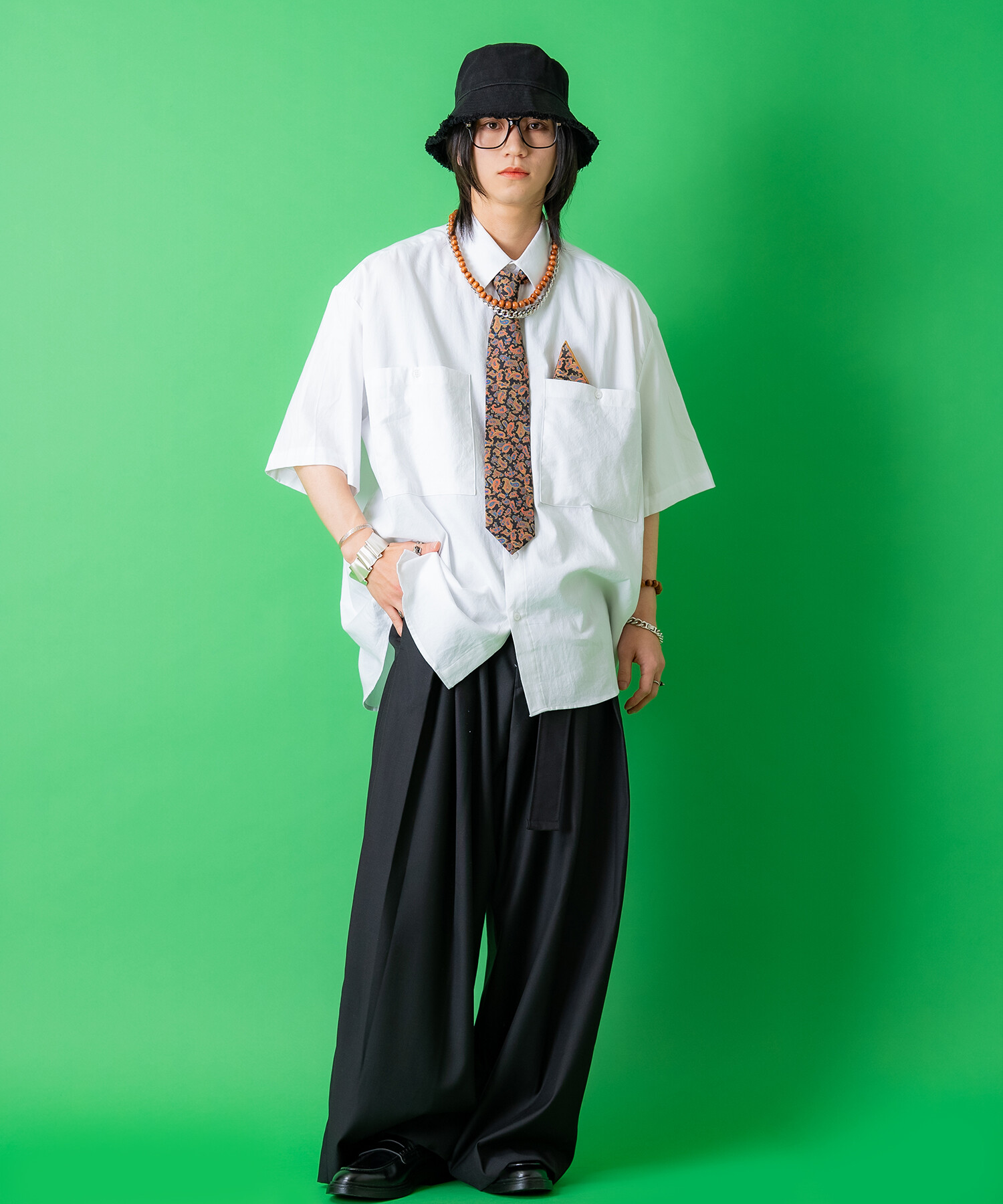 ユーロ ドイツ製 ノーカラーチロリアンジャケット スエード ペイズリー柄 B03_3893_f14aed6d-3838-4e95-
