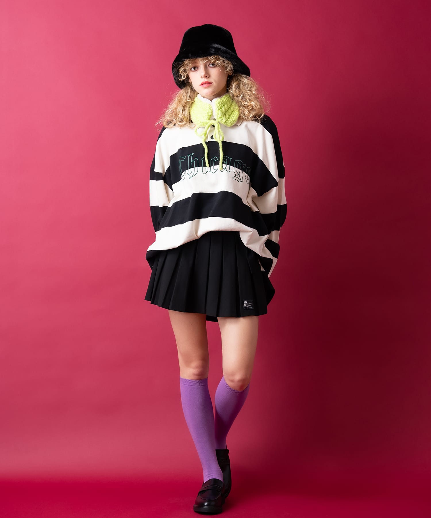 モコモコファーニットイヤーマフ ankoROCK(アンコロック) メンズ