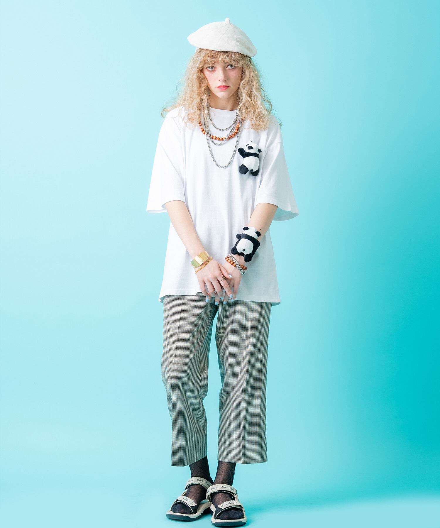 ラメシアーソックス / 靴下 レディース ankoROCK(アンコロック) メンズ