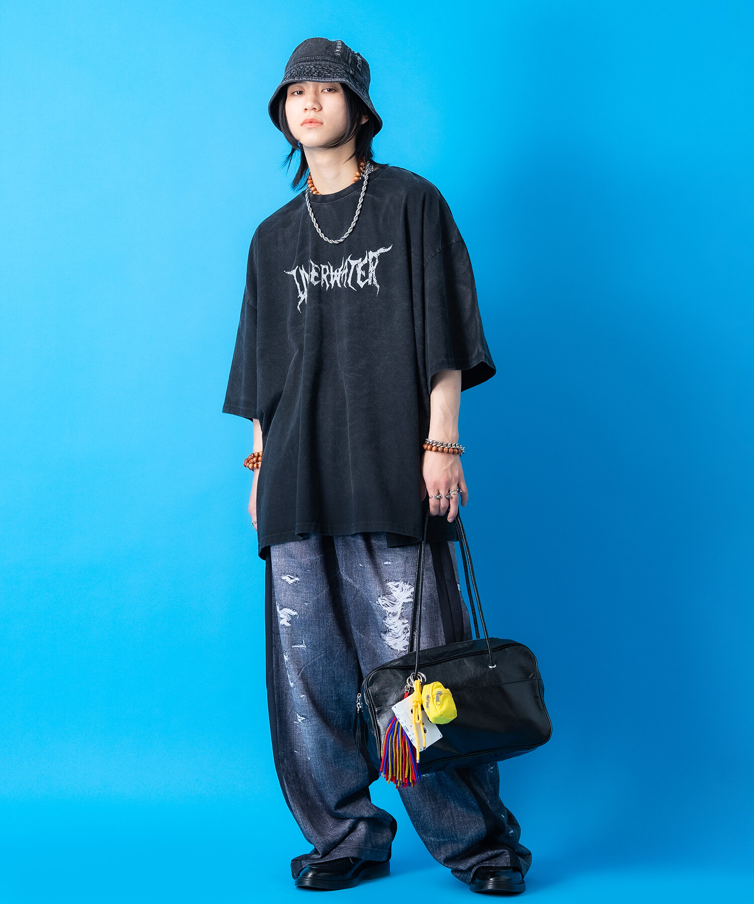 カセットテープカラビナキーホルダー / メンズ レディース ユニ