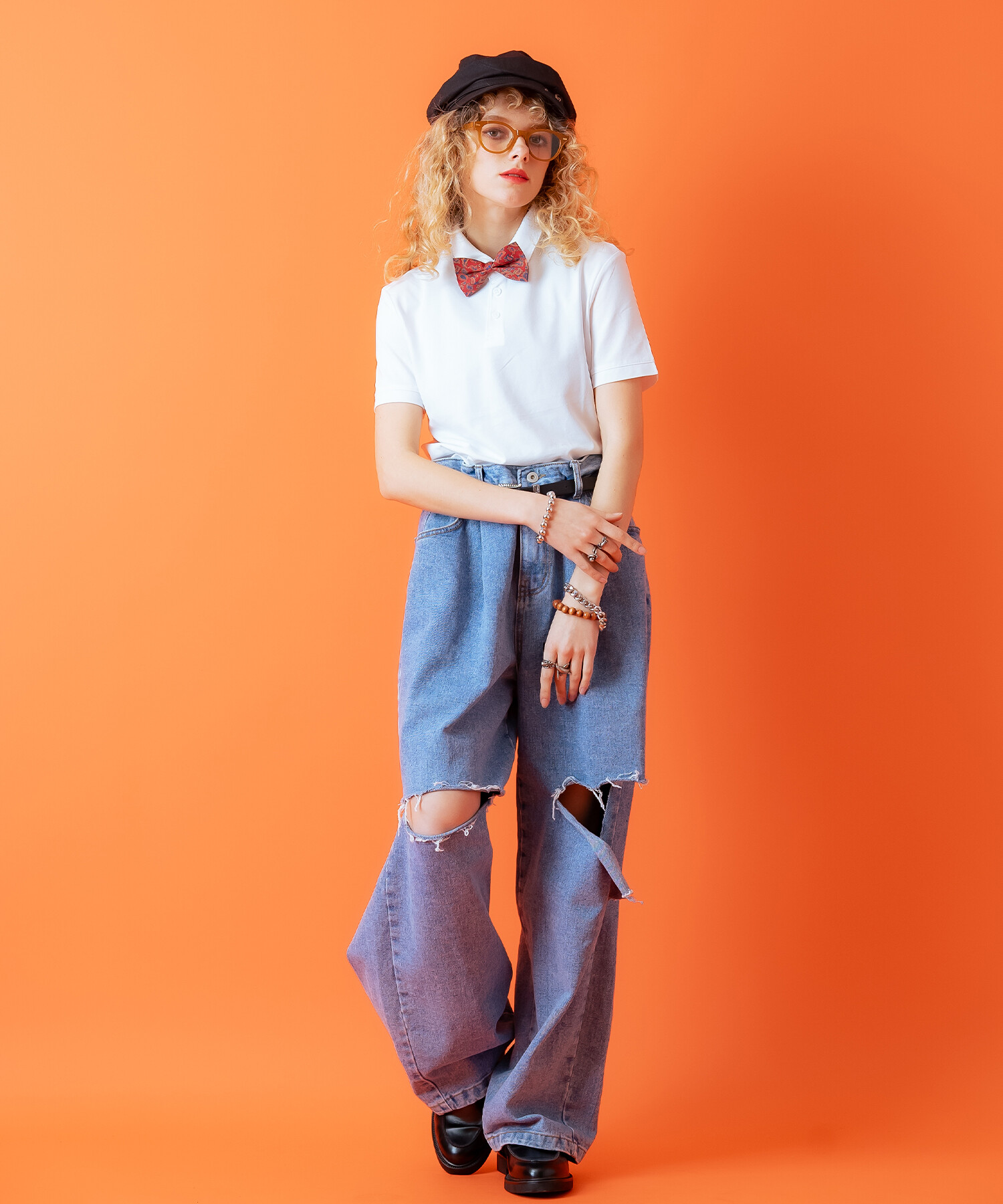 メタルボールブレスレット / フリーサイズ メンズ レディース ユニ