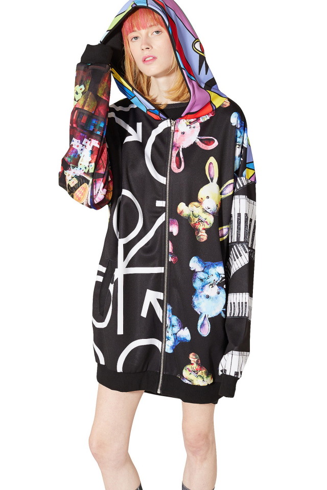 リィィィミックス！！！１０号機パーカー--スーパービッグ-