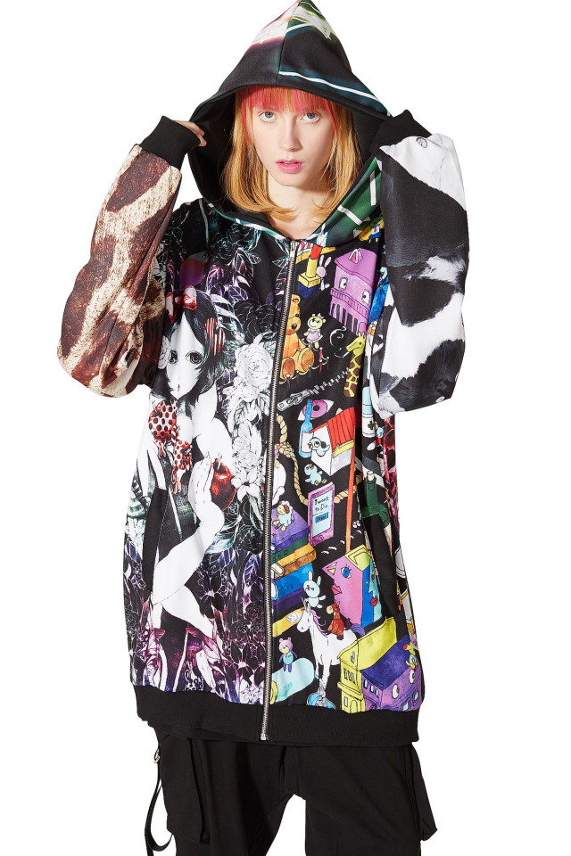 リィィィミックス！！！８号機パーカー--スーパービッグ-