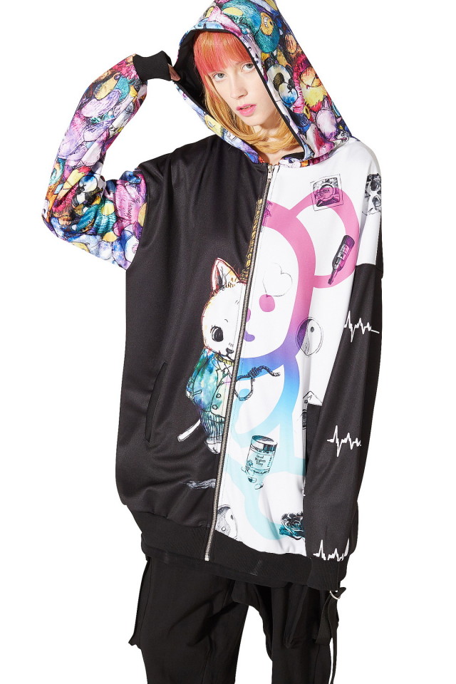 リィィィミックス！！！７号機パーカー--スーパービッグ-