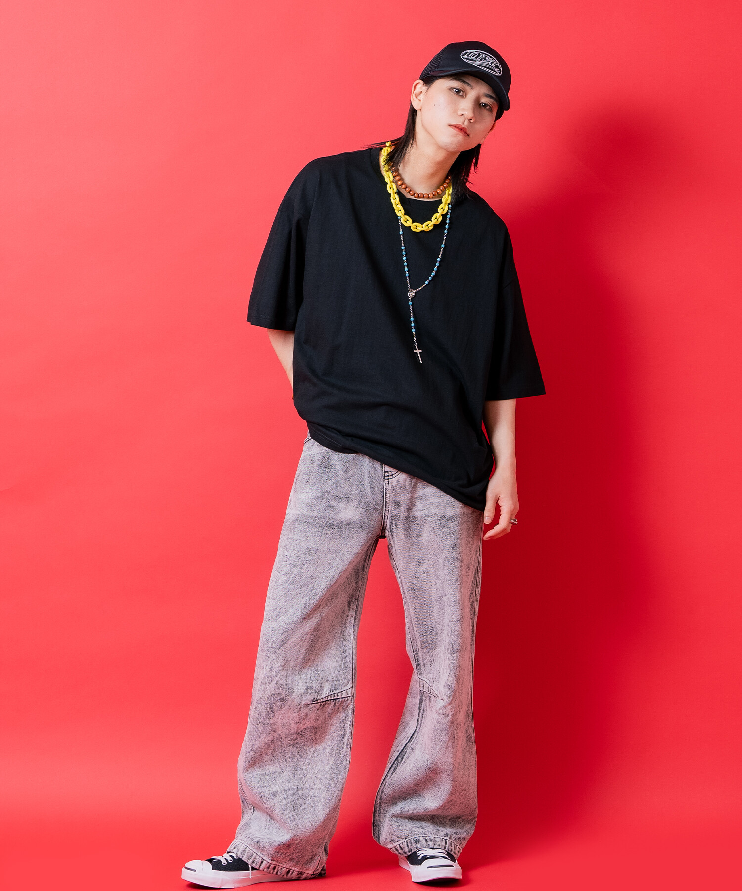 【新品】Adoエーディーオーを見せつけろ！ロックなロンT(特大、XXL相当) 楽天市場】メンズ ロンTシャツ お兄系【Aegnoir(イグノア