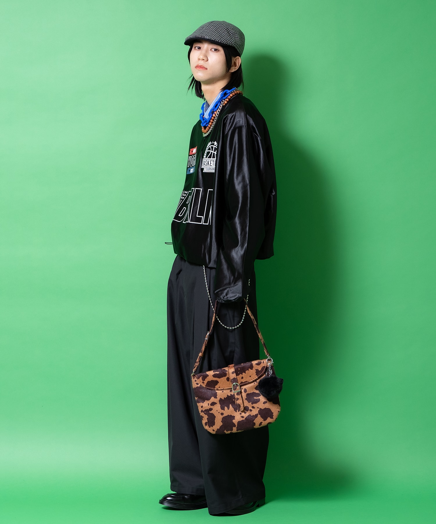 ドローコードヘムオーバーサイズバスケットウォームアップゲームシャツ